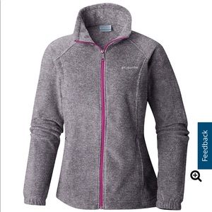 Columbia Dark Grey and Pink Jacket
